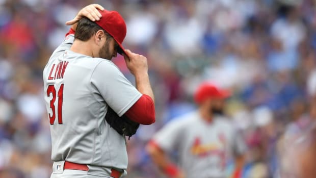 Former St. Louis Cardinals pitcher Lance Lynn